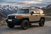 Toyota FJ Cruiser 2006–2022 Sidetrin BlackLine (2 stk., alu) foto 1