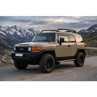 Sidetrin BlackLine (2 stk., alu) Toyota FJ Cruiser 2006–2022 foto 1