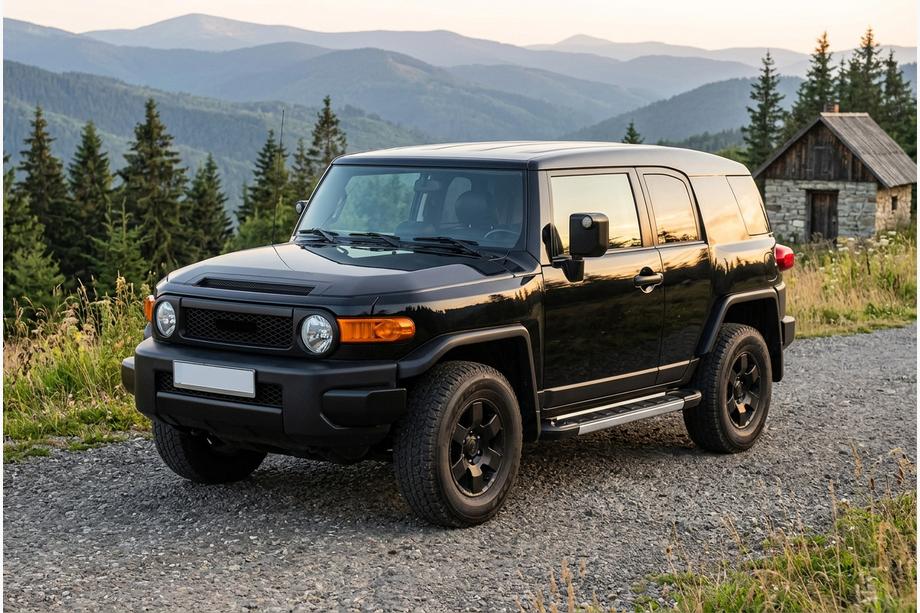 Toyota FJ Cruiser 2006–2022 Sideløbbrætter RedLine V1 (2 stk., aluminium) Image