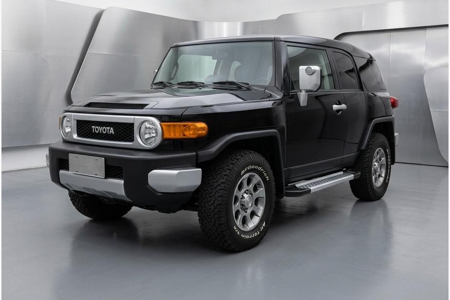 Toyota FJ Cruiser 2006–2022 Sidetrin New Vision Grey (2 stk., aluminium) Image