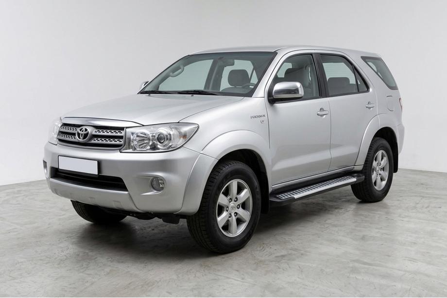 Toyota Fortuner 2006–2015 Sidetrin Line (2 stk., alu) Image