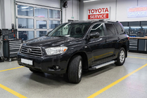 Toyota Highlander 2008–2013 Sidetrin New Vision Grey (2 stk., aluminium) foto 1