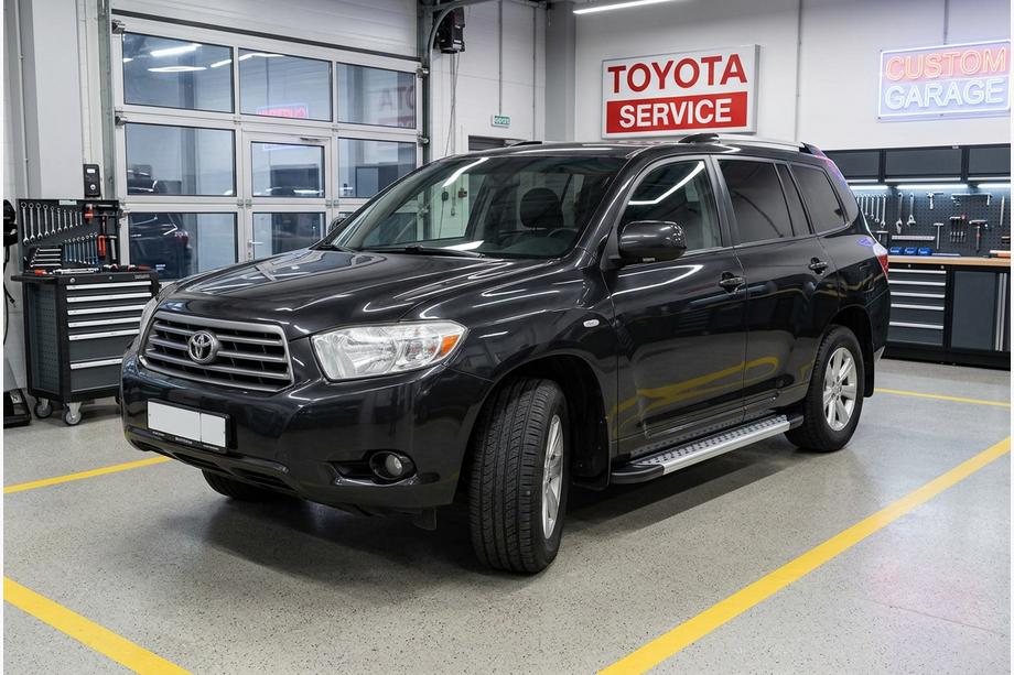 Toyota Highlander 2008–2013 Sidetrin New Vision Grey (2 stk., aluminium) Image
