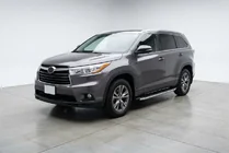 Toyota Highlander 2013–2019 BlackLine sidetrin (2 stk., aluminium) foto 1