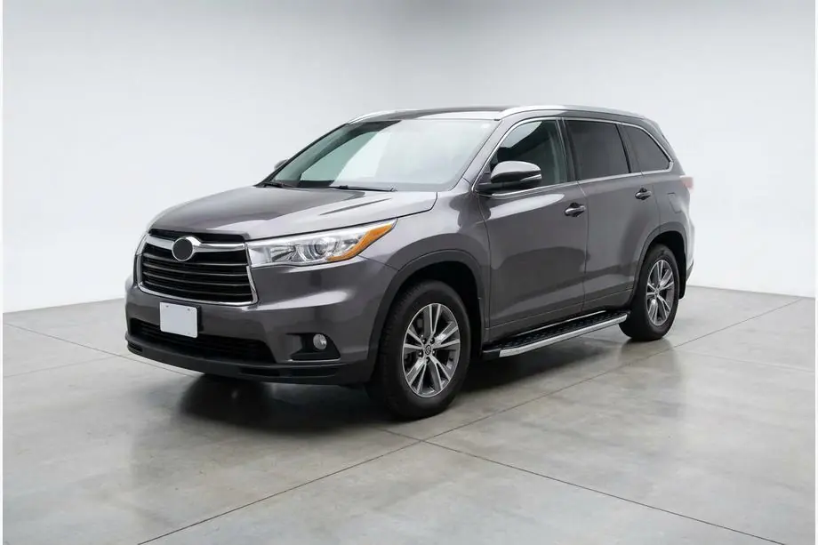 Toyota Highlander 2013–2019 BlackLine sidetrin (2 stk., aluminium) Image