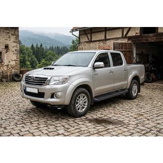 Sidetrin Tayga Black (2 stk., aluminium) Toyota Hilux 2006–2015 foto 1