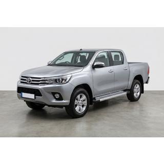 Sidetrin New Vision Grey (2 stk., aluminium) Toyota Hilux 2015– foto 1