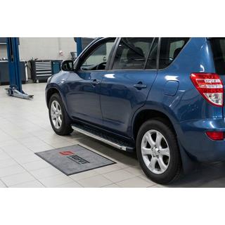 BlackLine sidetrin (2 stk., aluminium) foto 1