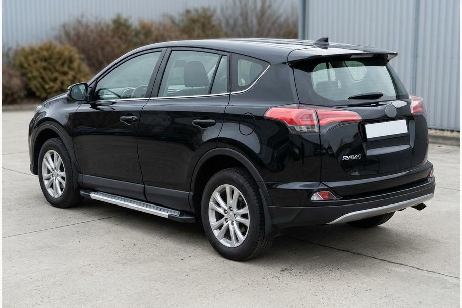 Toyota Rav 4 2013–2018 Sidetrin New Vision Grey (2 stk., aluminium) Image