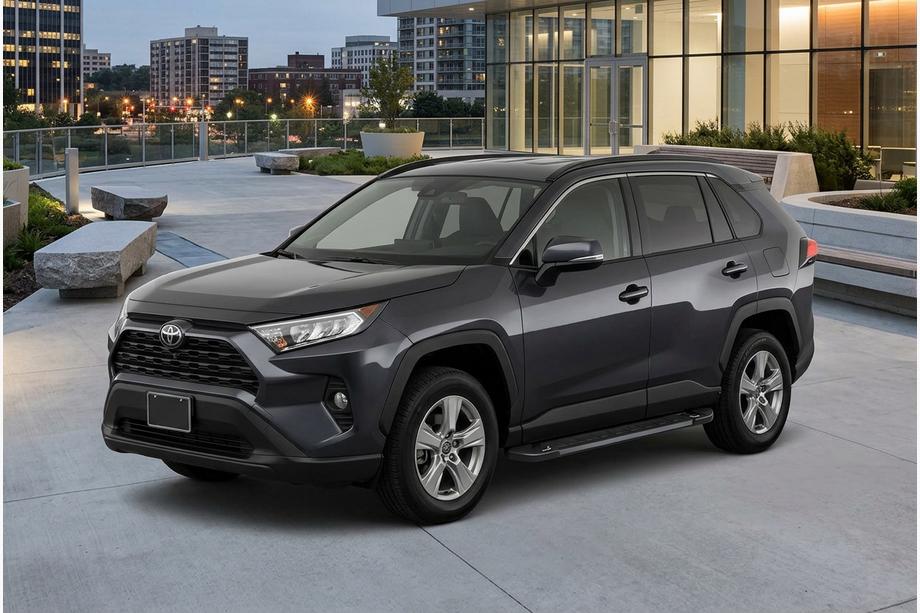Toyota Rav 4 2019–2025 Sidetrin RedLine Black (2 stk., aluminium) Image