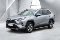 Toyota Rav 4 2019–2025 BlackLine sidetrin (2 stk., aluminium) foto 1