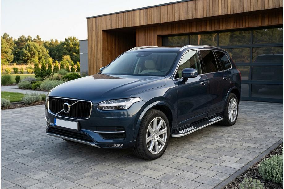 Volvo XC90 2015– Sidetrin Tayga V2 (2 stk., aluminium) Image