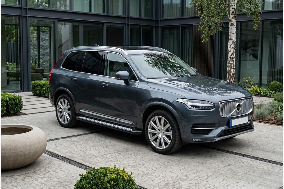 Volvo XC90 2015– Sidetrin New Vision Black (2 stk., aluminium) Image