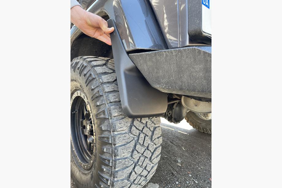 Jeep Wrangler 2007–2017 Stænklapper Premium (4 stk.) Foto 4