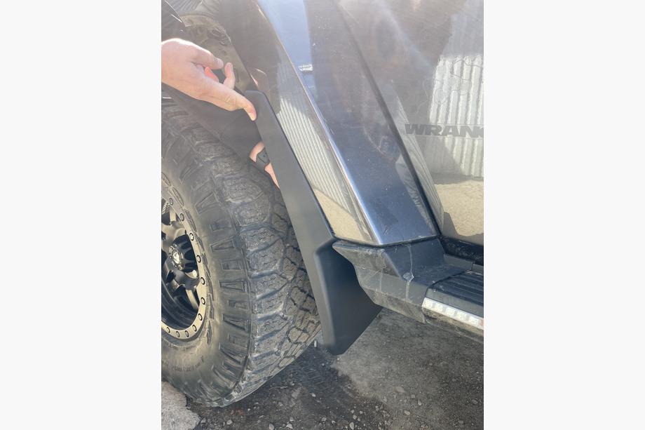 Jeep Wrangler 2007–2017 Stænklapper Premium (4 stk.) Foto 5