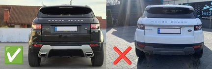 Range Rover Evoque 2012–2018 Stænklapper Premium Dynamic (4 stk.) foto 2