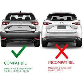 Stænklapper Premium 2017-2021 (4 stk) Mazda CX-5 2017–2025 foto 2