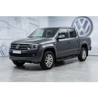 Sidetrin Tayga Black (2 stk., aluminium) Volkswagen Amarok 2010–2022 foto 1