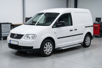 Volkswagen Caddy 2004–2010 Sidetrin New Vision Grey (2 stk., aluminium) foto 1