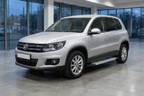 Volkswagen Tiguan 2007–2016 Sidetrin New Vision Grey (2 stk., aluminium) foto 1