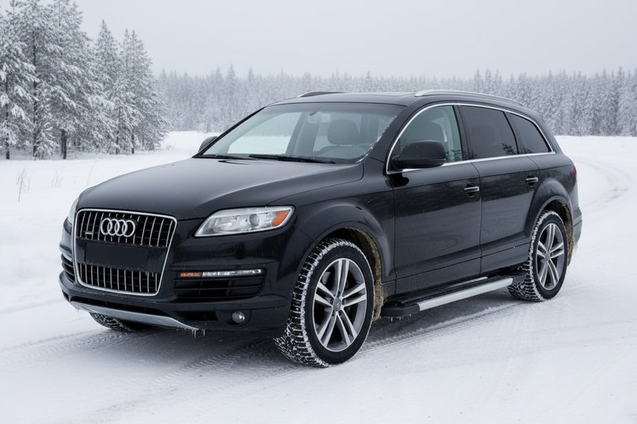 Audi Q7 2005–2015 Sidetrin New Vision Grey (2 stk., aluminium) Image