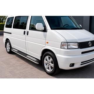 Sidetrin Tayga V2 (2 stk., aluminium) Volkswagen T4 Transporter 1990–2003 foto 1