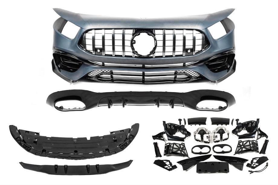 Mercedes A-klasse W177 2018– AMG A45 bodykit-sæt (type-A) Foto 1
