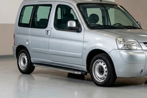 Peugeot Partner 1996–2008 BlackLine sidetrin (2 stk., aluminium) foto 1