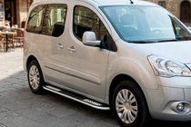 Peugeot Partner Tepee 2008–2018 Sidetrin Tayga V2 (2 stk., aluminium) foto 1