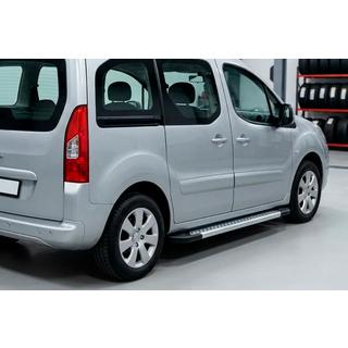 Sidetrin New Vision Grey (2 stk., aluminium) Peugeot Partner Tepee 2008–2018 foto 1