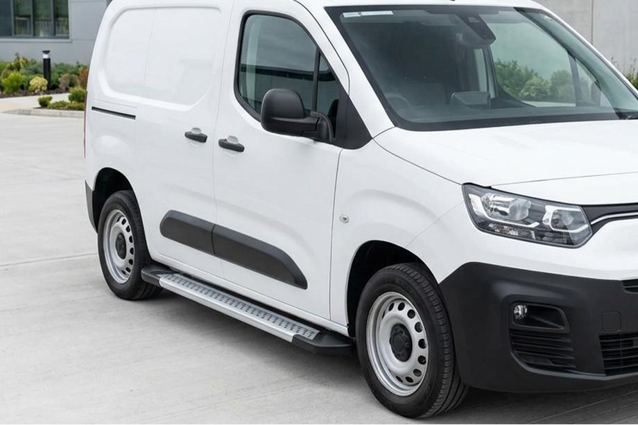 Peugeot Partner/Rifter 2019– Sidetrin New Vision Grey (2 stk., aluminium) Image