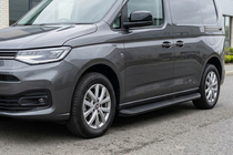 Opel Combo 2019– Sidetrin Tayga Black (2 stk., aluminium) Kort akselafstand foto 1