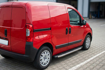 Peugeot Bipper 2008–2017 BlackLine sidetrin (2 stk., aluminium) foto 1