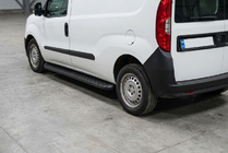 Opel Combo 2012–2018 Sidetrin Tayga Black (2 stk., aluminium) foto 1