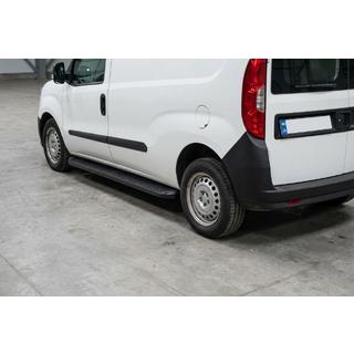 Sidetrin Tayga Black (2 stk., aluminium) foto 1