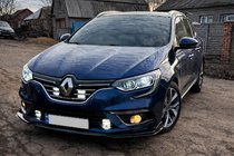 Renault Megane IV 2016–2025 Front kofanger læbe (sort) foto 1