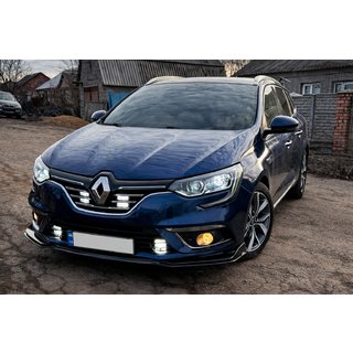 Front kofanger læbe (sort) Renault Megane IV 2016–2025 foto 1