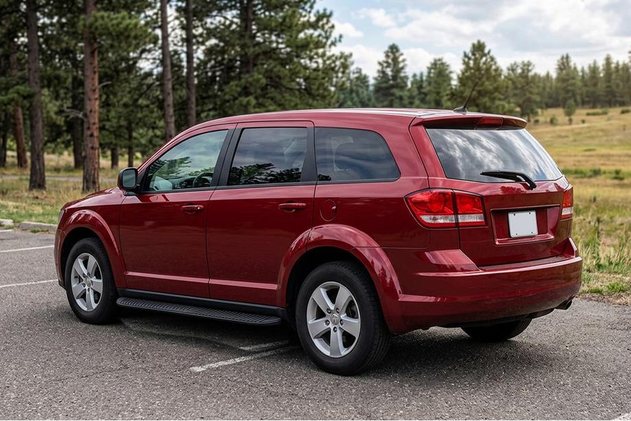 Dodge Journey 2008–2020 Sidetrin Tayga Black (2 stk., aluminium) Image