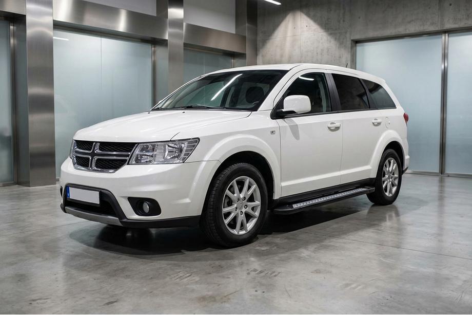Dodge Journey 2008–2020 Sidetrin New Vision Black (2 stk., aluminium) Image