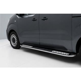 Sidetrin Tayga V2 (2 stk., aluminium) Citroen Jumpy 2007–2017 foto 1