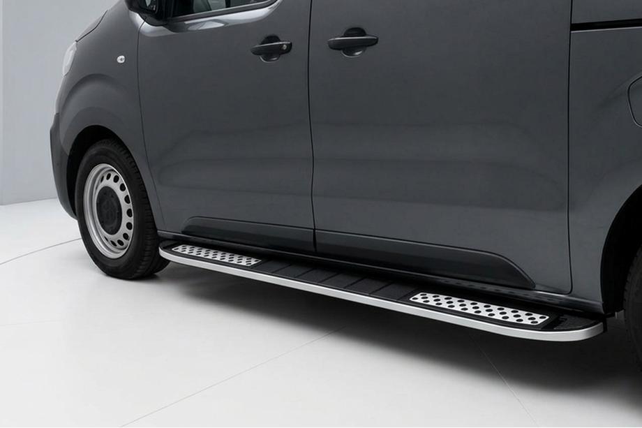 Citroen Jumpy 2007–2017 Sidetrin Tayga V2 (2 stk., aluminium) Image