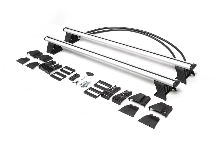 Chevrolet Aveo T250 2005–2011 Tagbøjler til glat tag (2 stk, Asaf V4) Foto 12