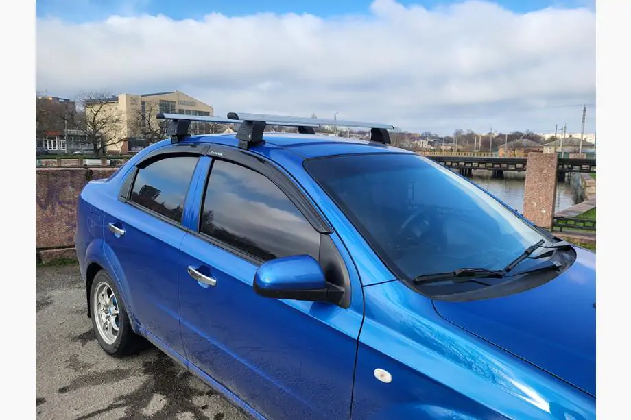 Chevrolet Aveo T250 2005–2011 Tagbøjler til glat tag (2 stk, Asaf V4) Foto 5