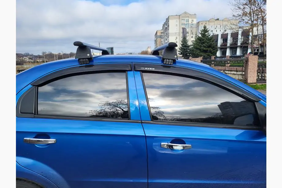Chevrolet Aveo T250 2005–2011 Tagbøjler til glat tag (2 stk, Asaf V4) Foto 6