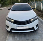 Toyota Corolla 2013–2019 Front kofanger læbe (sort) foto 2