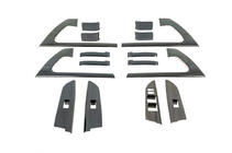 Toyota Land Cruiser 200 2007–2021 Sæt indsatslister (mørk børstet aluminium) foto 9