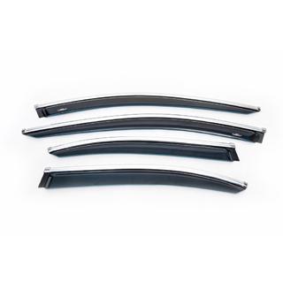 Vindafvisere med kromliste SD (4 stk., HIC) Mercedes E-klasse W213 2016–2023 foto 2