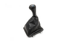 BMW 3-serie E30 1982–1994 Gearmanchet + gearknop OEM 5-trins (kunstlæder) foto 1
