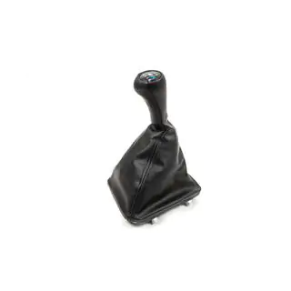Gearmanchet + gearknop OEM 5-trins (kunstlæder) foto 1