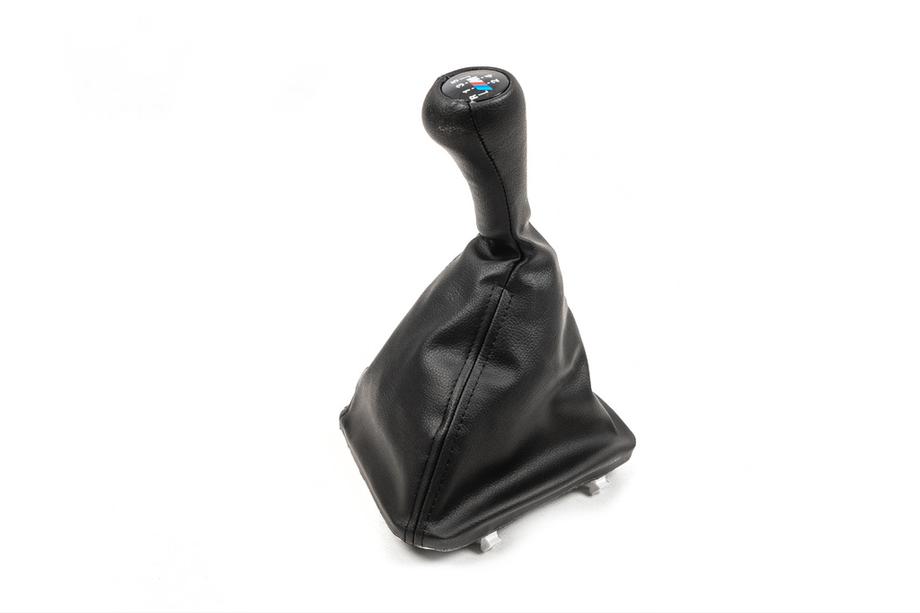 BMW 3-serie E30 1982–1994 Gearmanchet + gearknop OEM 5-trins (kunstlæder) Image